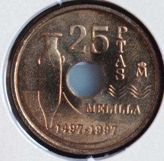 1997 MONEDAS ESPAÑOLAS DE CURSO LEGAL
