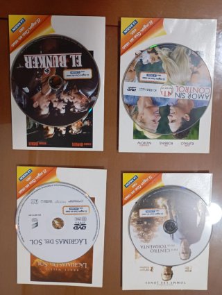 Lote 4 Películas DVD La Razón