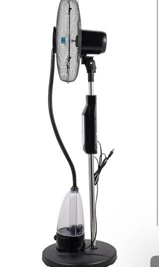 Ventilatore Nebulizzatore Silenzioso con Telecoman