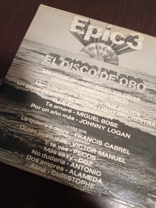 Vinilo Epic El Disco de Oro 3 LP