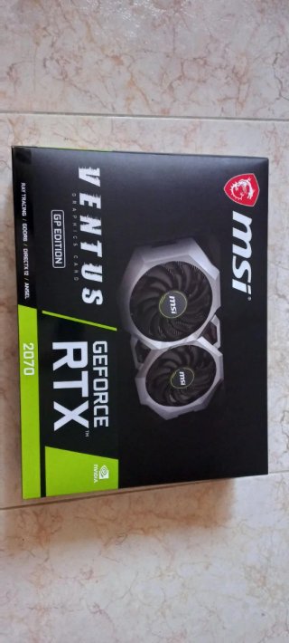 MSI RTX 2070 Ventus GP 8GB GDDR6 Tarjeta Gráfica