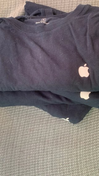Lote 30 camisetas mujer multicolor Apple talla S-M