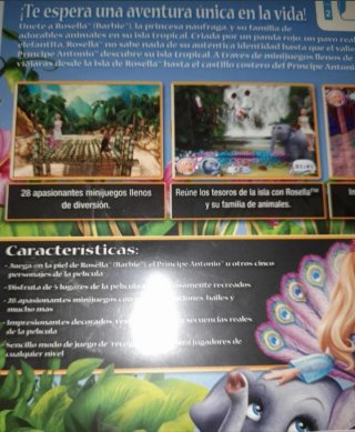 🇪🇦 Juego wii Barbie La Princesa de los Animales