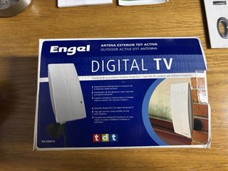 Antena Engel TNT Amplificada Exterior