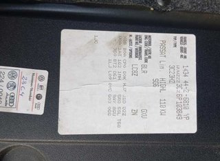 Llanta volkswagen 7jx16 h2 et45 passat 463888