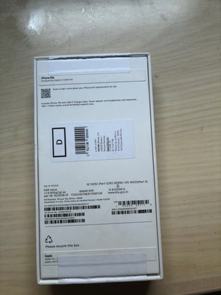 Caja vacía Apple iPhone 16e