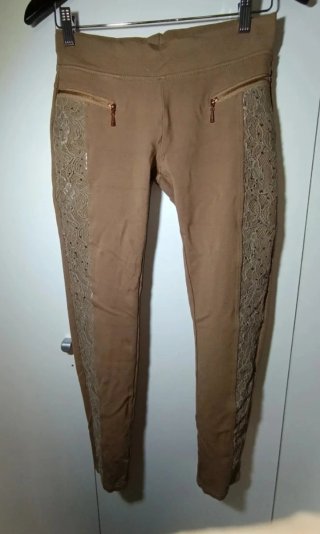 Pantalones marrones Elegant'h Deluxe T.38