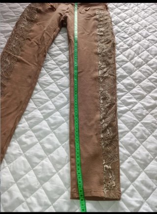 Pantalones marrones Elegant'h Deluxe T.38