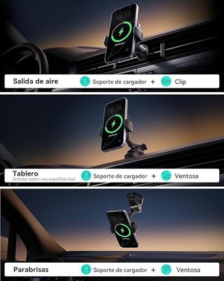 INIU Cargador Coche Qi2 15W MagSafe