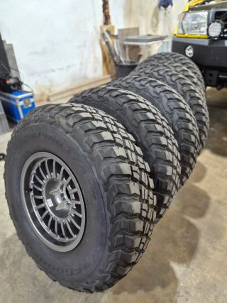 Llantas Braid Twinrace + BFGoodrich