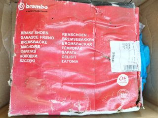 Juego Zapatas Brembo S61544 Eje Trasero