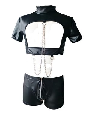 Conjunto 2 Piezas Cuero Hombre y mujer