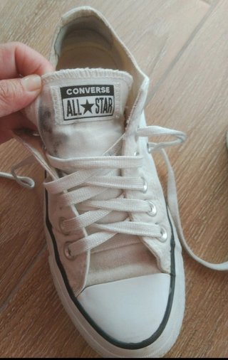 Converse All Star con plataforma número 35