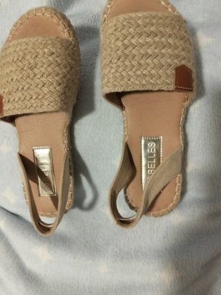 Sandalias Beige Talla 36