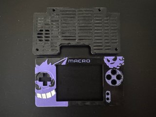 Faceplate Carcasa Gameboy Macro Gengar
