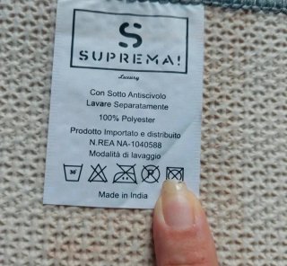 Tappeto onde 50x100 cm antiscivolo