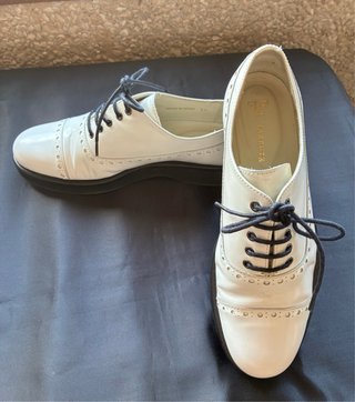 Zapatos Oxford FARRUTX Piel Blancos
