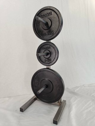 Soporte para discos de pesas