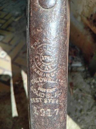 Pala antigua inglesa de colección 1917