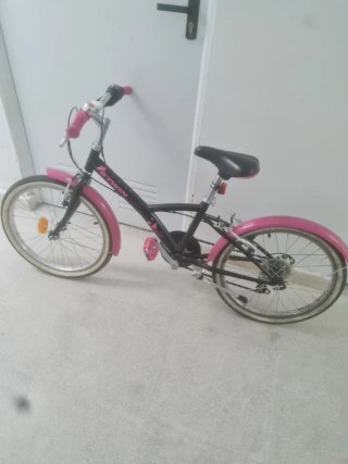 Bicicleta infantil BTWIN rosa