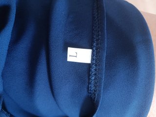 Conjunto invitada azul