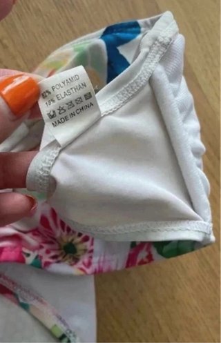 Bikini floral talla L- talla más pequeño