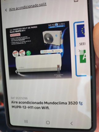 Aire Acondicionado MUIDOCLIMA Frío Calor