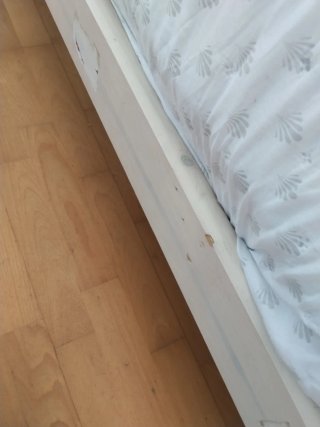 Cama individual madera 90x190