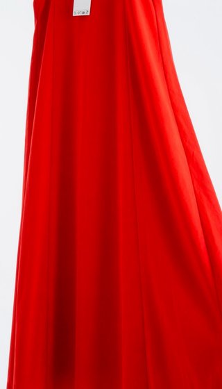 Vestido Mango Rojo Estilo 90 Talla XL
