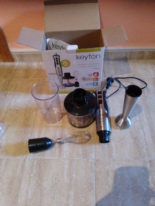 Batidora de mano Keyton 3 en 1