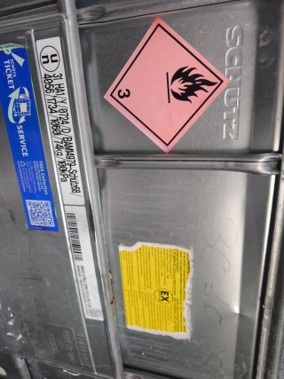 Depósito agua 1000L IBC