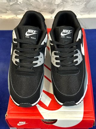 Nike Air Max 90 Scarpe Uomo Nero Grigio Bianco