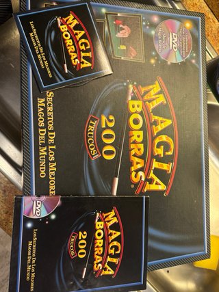 Juego de Magia Borras 200 Trucos + DVD