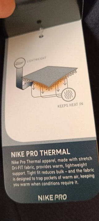 Leggings NIKE Uomo Sphere Dry XXXL MAI indossati