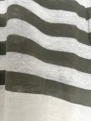 Camiseta lino rayas Massimo Dutti