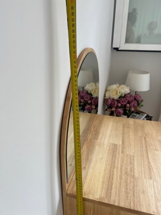 Tocador infantil madera con espejo