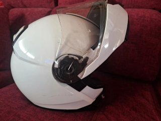 Casco Modular Blanco Talla XS