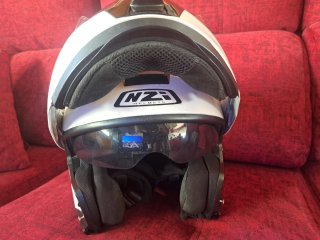 Casco Modular Blanco Talla XS