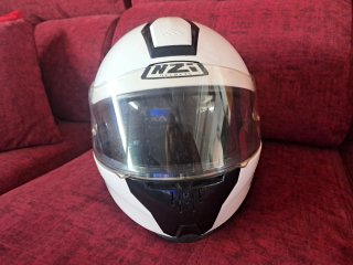 Casco Modular Blanco Talla XS