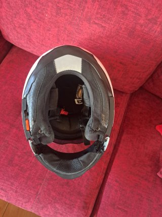 Casco Modular Blanco Talla XS