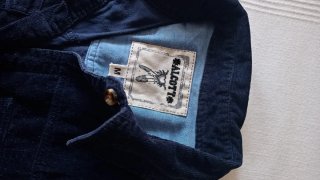 Camisa de pana Alcott azul marino