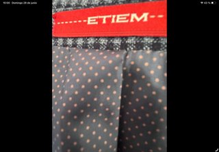 Americana Etiem azul