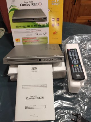 Reproductor DVD y CD Easy Home Combo REC