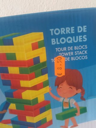 Juego de mesa Torre de Bloques CB Games