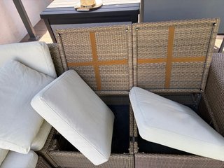 Set divani angolari esterni 4 poltrone IKEA