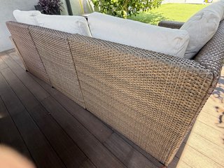 Set divani angolari esterni 4 poltrone IKEA