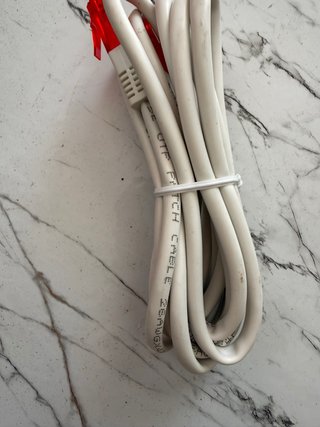 Cable de Red Ethernet Blanco