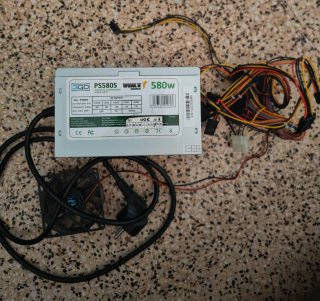 Fuente de Alimentación ATX 580W 3GO PS580S