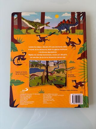 Libro infantil dinosaurios / Con solapas divertido