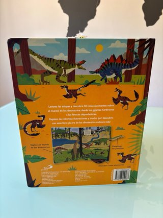 Libro infantil dinosaurios / Con solapas divertido